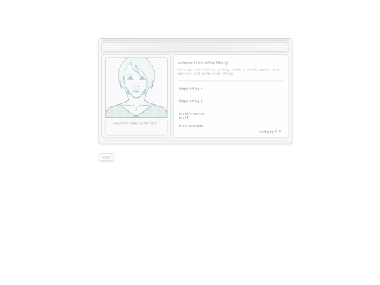 poetry screenshot