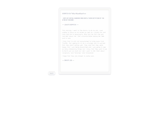 poetry/dispatch log 5 screenshot