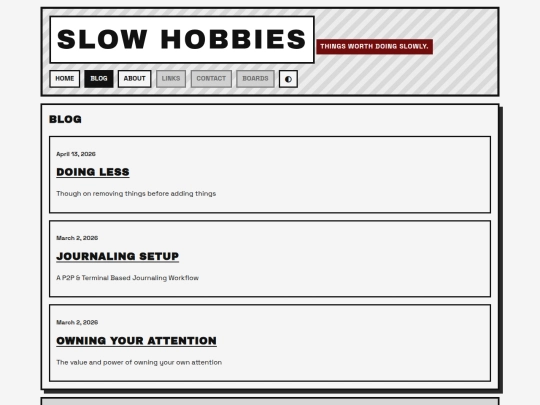 blog screenshot