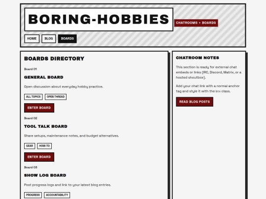 boards screenshot