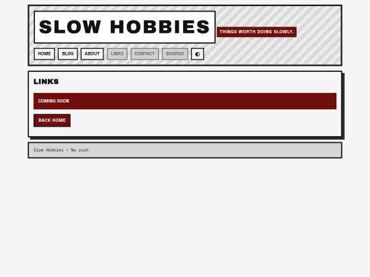 links screenshot