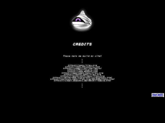 credits screenshot