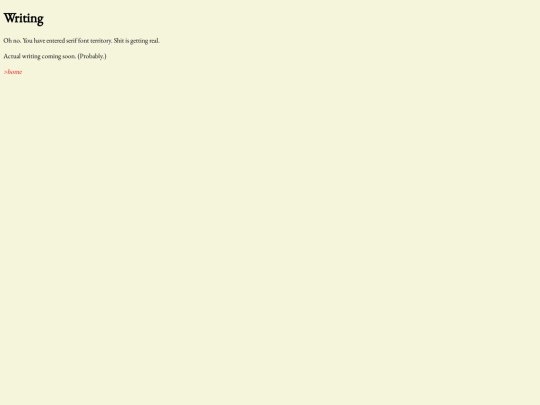 writing screenshot