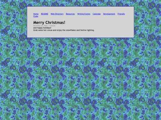 blog/christmas2024 screenshot