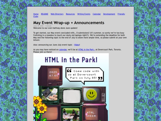 blog/maywrapup screenshot