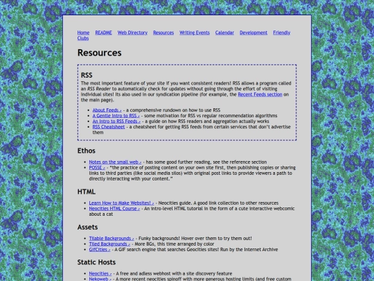 resources screenshot