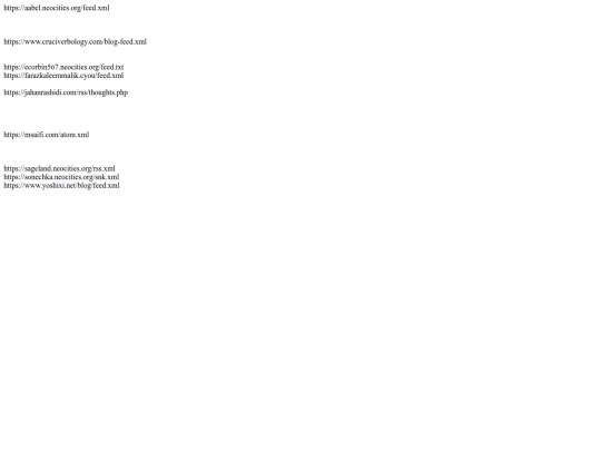 rss screenshot