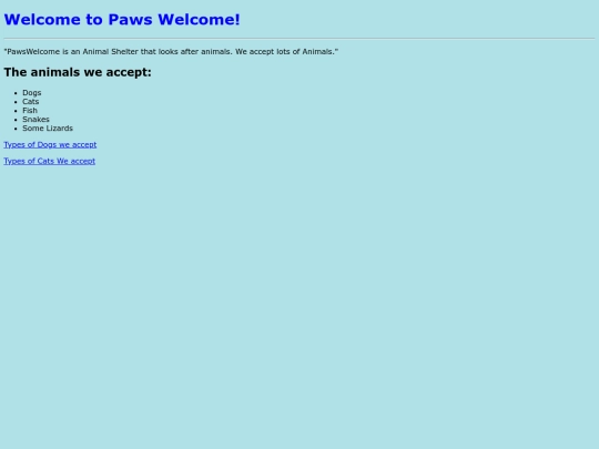 Assessment screenshot