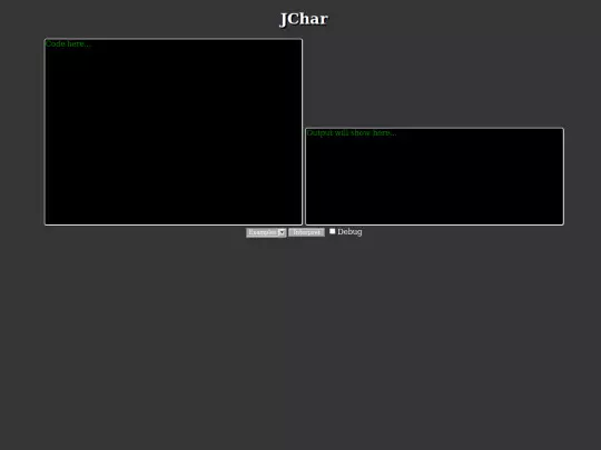 jchar screenshot