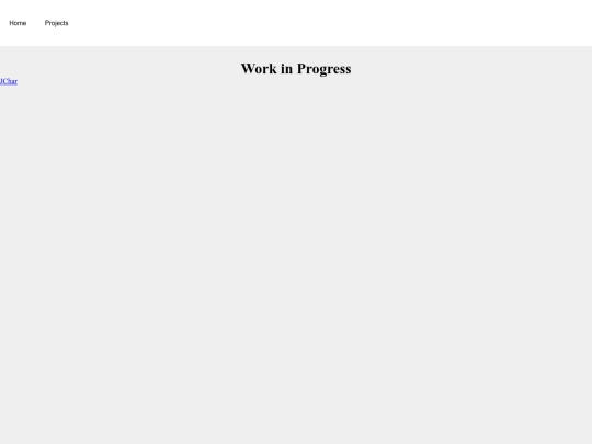 projects screenshot