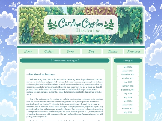 Blog/blog screenshot