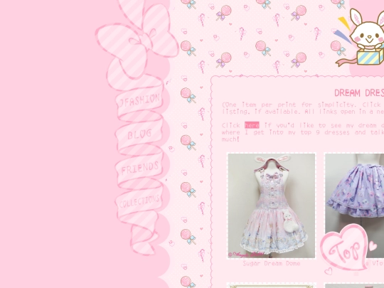 dreamdress screenshot