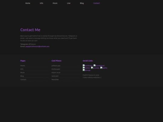 contact screenshot