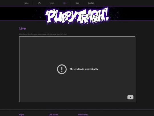 live screenshot