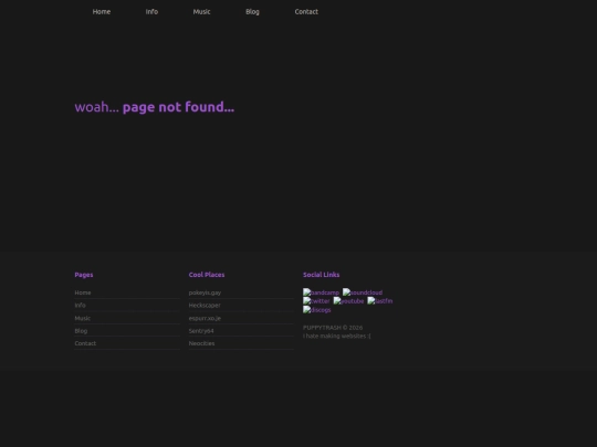not_found screenshot