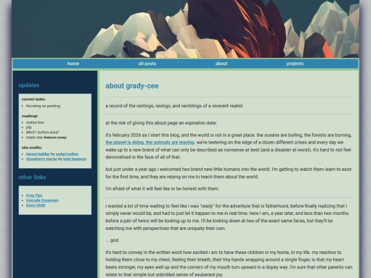 info/about screenshot