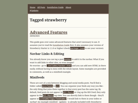tags/strawberry screenshot