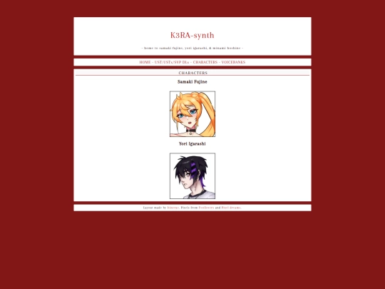 characters screenshot