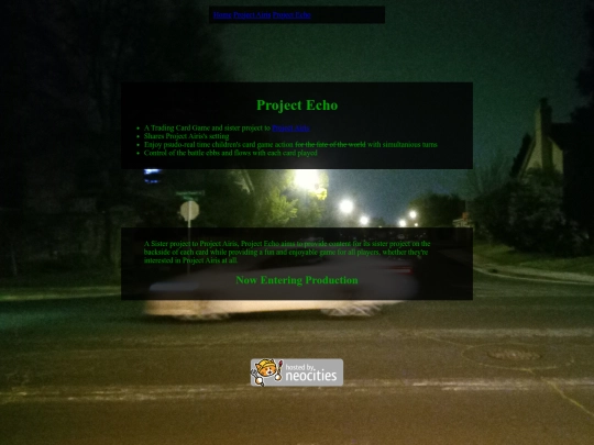 Echo screenshot