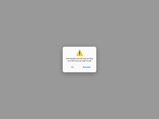 alert screenshot