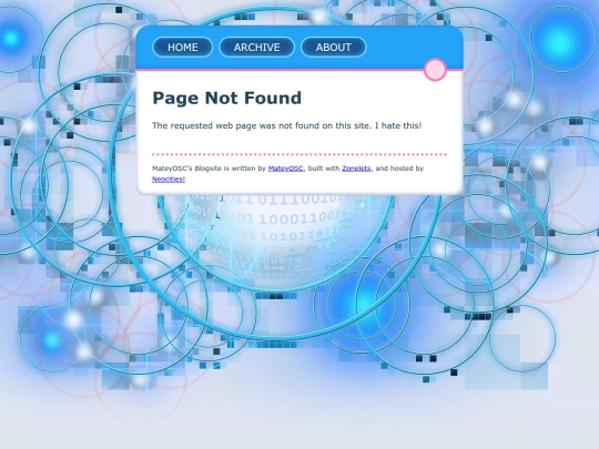 not_found screenshot