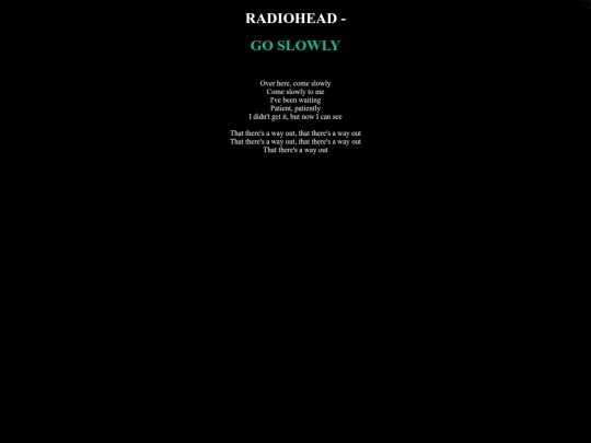 goslowly screenshot