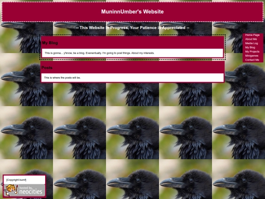 blog screenshot