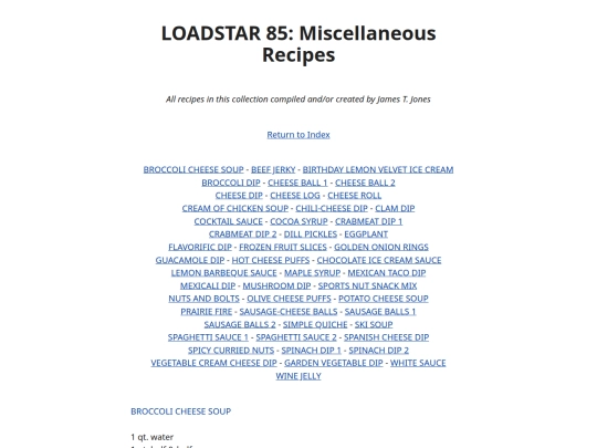 ls_recipes/85recipes screenshot