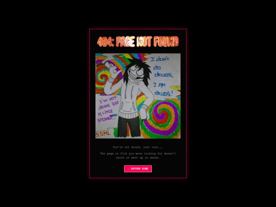 404 screenshot