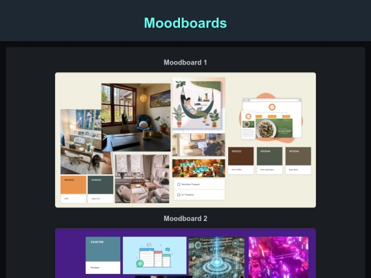 moodboard screenshot