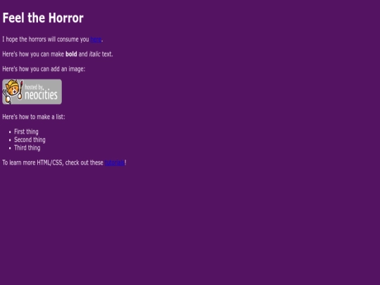 index screenshot