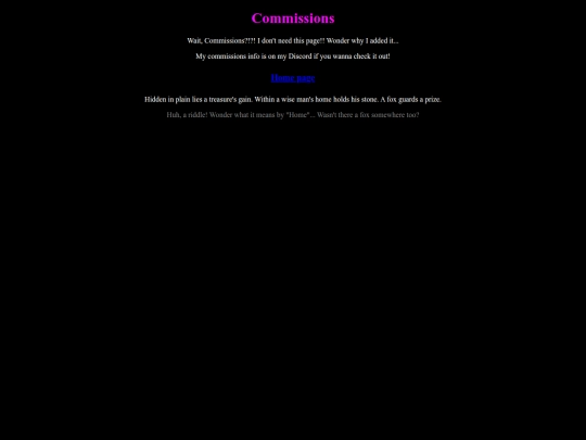 commissions screenshot