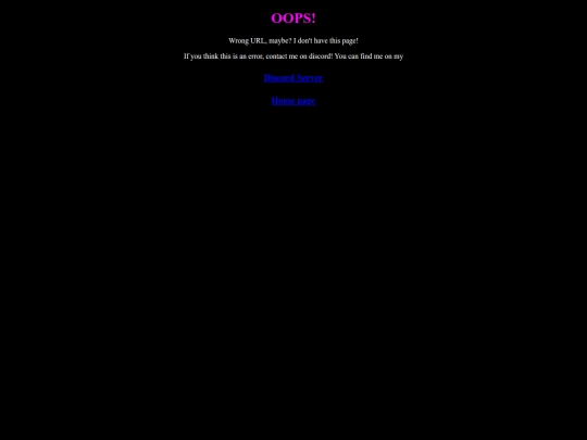 not_found screenshot