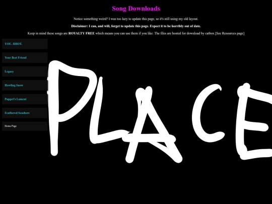 songdownloads screenshot