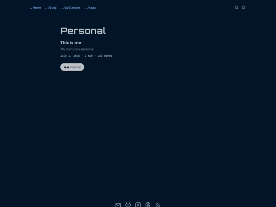 tags/personal/page/2 screenshot