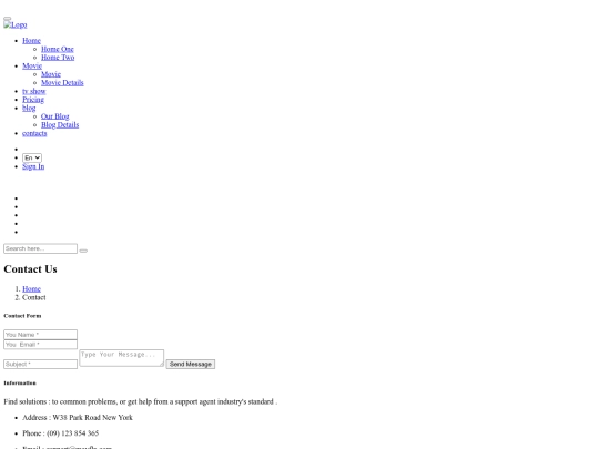 contact screenshot