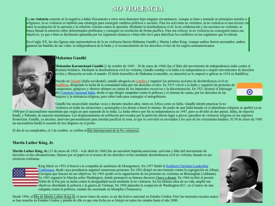 no-violencia-plantilla/noviolencia screenshot