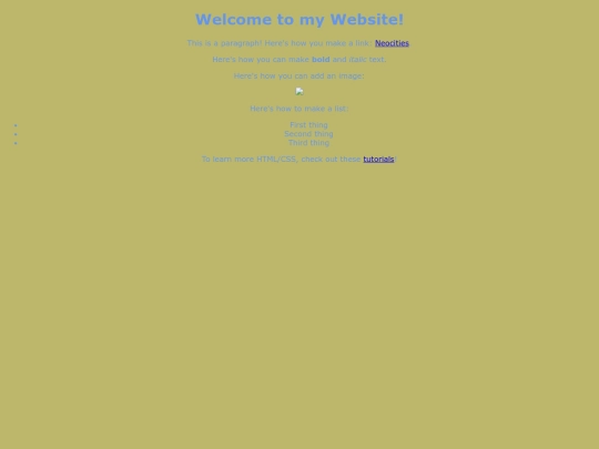 example screenshot
