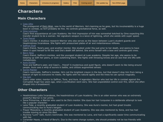 characters screenshot