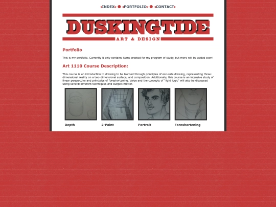 portfolio screenshot