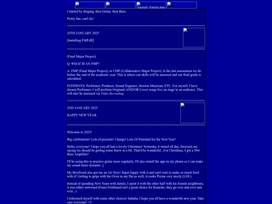 JOURNAL_ENTRIES screenshot