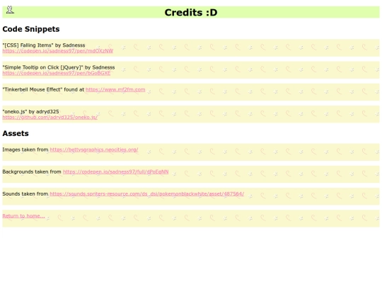 project_2/credits screenshot
