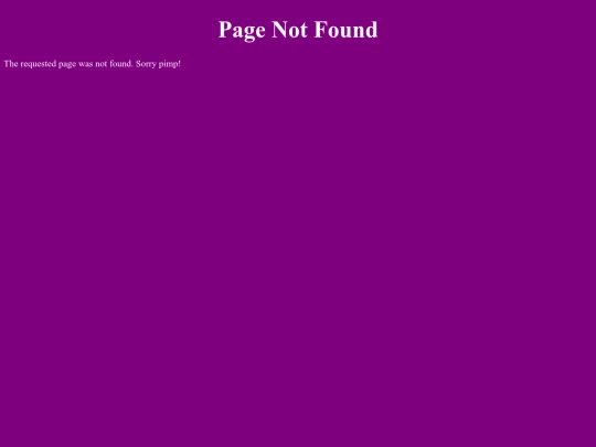 not_found screenshot