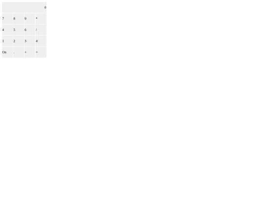 calculator screenshot