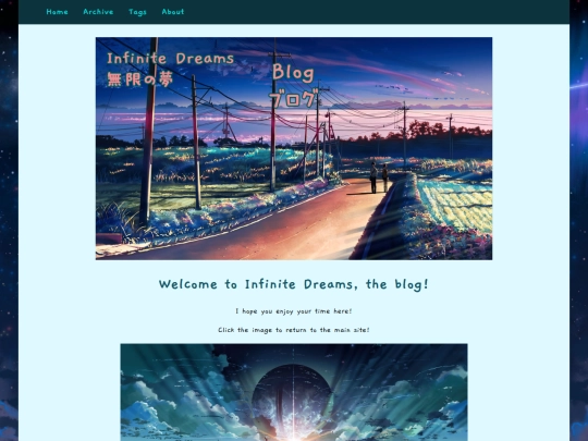 blog screenshot