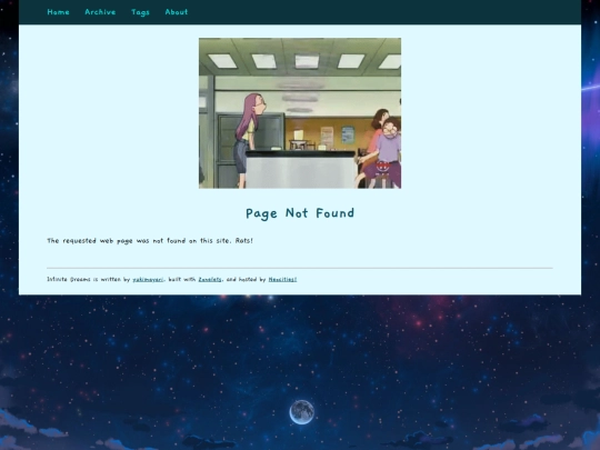 blog/not_found screenshot