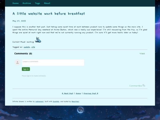 blog/posts/2025-05-27-A-little-website-work-before-breakfast screenshot