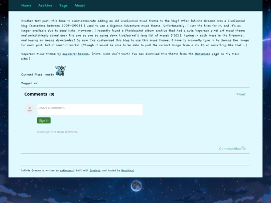 blog/posts/2025-06-27-LiveJournal-Mood-Theme-Added screenshot