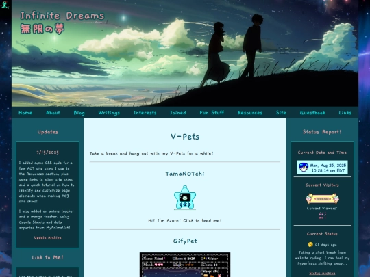 fun-stuff/vpets screenshot