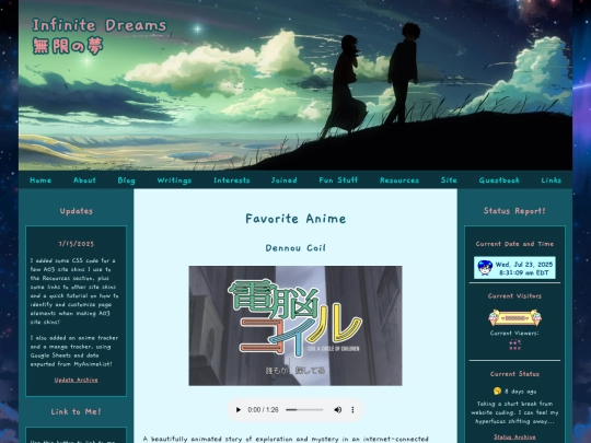 interests/anime/favorite-anime screenshot
